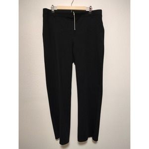 Quince Black Ultra Stretch Ponte Knit Boot Cut High Rise Pant Size XLP